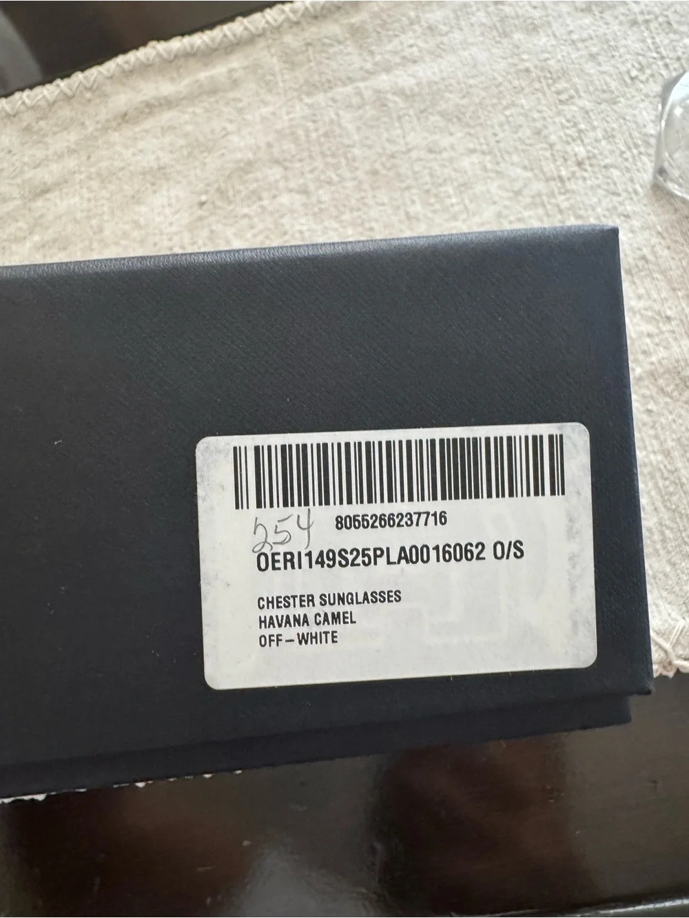 Off-White Chester Sunglasses in the Havana/Camel colorway